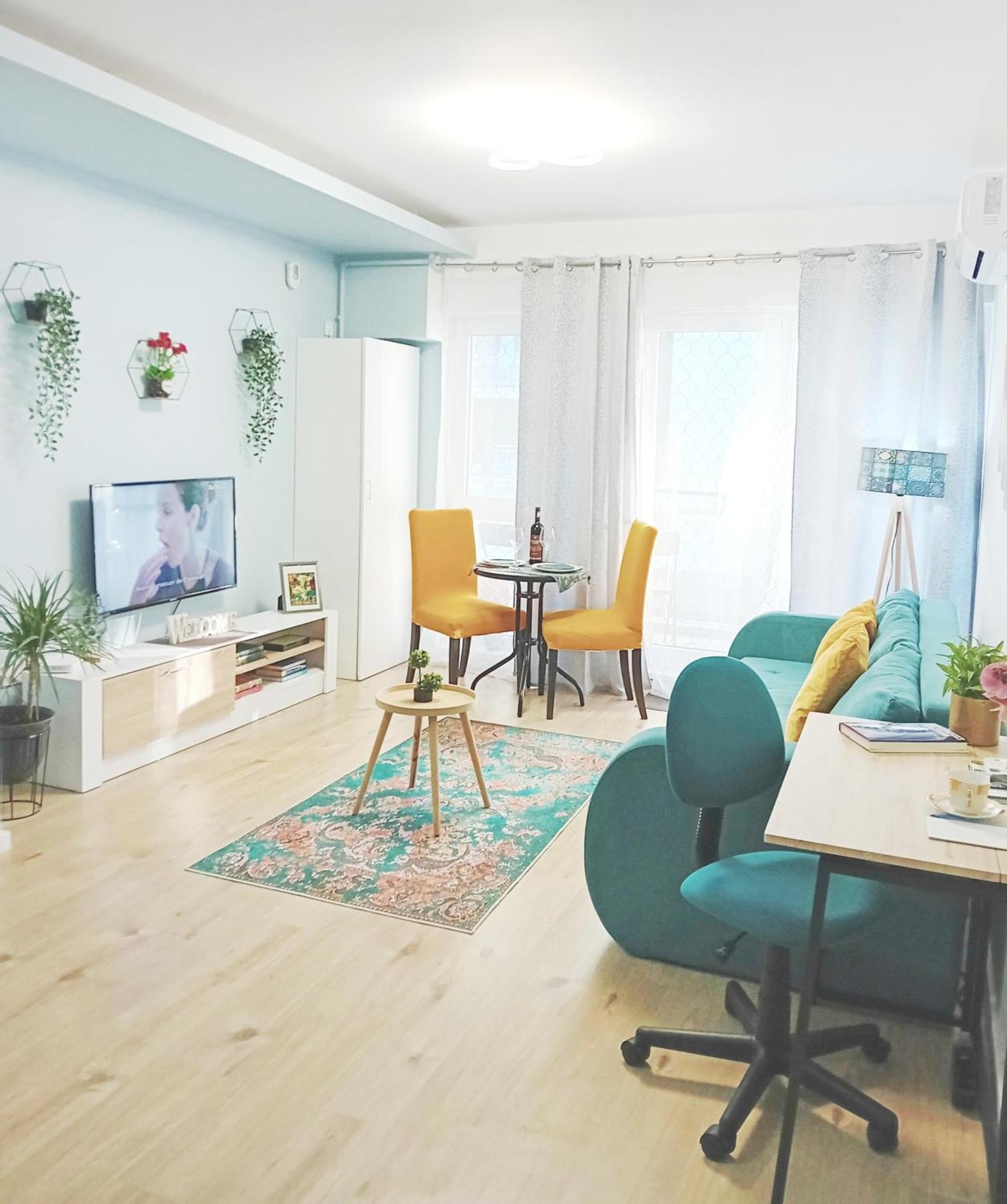 SUNSHINE - Cozy 1BR Apt Relaxing&Business trip Bukareszt Zewnętrze zdjęcie